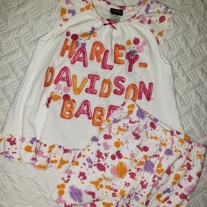 Harley-Davidson Girls 2 piece Set 3T
